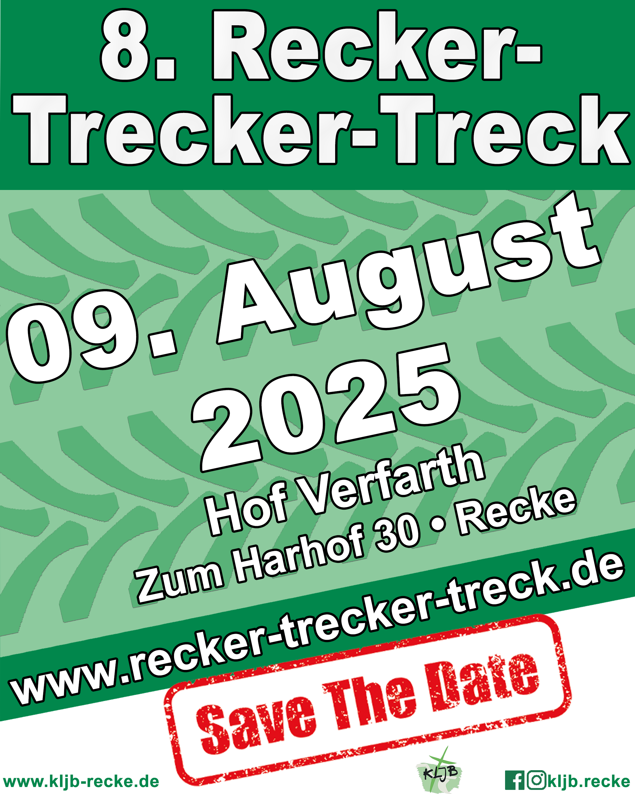 Recker Trecker Treck 2025 - Save the Date